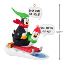 Hallmark What Did You Call Me? Ornament 10 Hallmark What Did You Call Me? Ornament -Home Improvement Store Penguins Sledding Keepsake Ornament 2099QGO2867 03