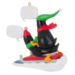 Hallmark What Did You Call Me? Ornament 13 Hallmark What Did You Call Me? Ornament -Home Improvement Store Penguins Sledding Keepsake Ornament 2099QGO2867 06
