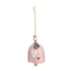 Demdaco Mini Inspired Bell, Mom -Home Improvement Store Pink Mom Mini Stoneware Bell 1008010006 01