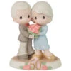 Precious Moments Fifty Golden Years Together Figurine, 5.1" 2 Precious Moments Fifty Golden Years Together Figurine, 5.1" -Home Improvement Store Precious Moments 50th Anniversary Figurine 223019 01