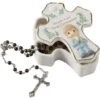 Precious Moments Blessings On Your First Communion Boy Rosary Box With Rosary -Home Improvement Store Precious Moments Blessings On Your First Communion Girl Rosary Box With Rosary 222408 01