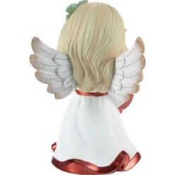 Precious Moments Wreathed In Christmas Glory Light-Up Musical Angel Figurine, 6" 6 Precious Moments Wreathed In Christmas Glory Light-Up Musical Angel Figurine, 6" -Home Improvement Store Precious Moments LightUp Musical Angel Figurine 231401 02