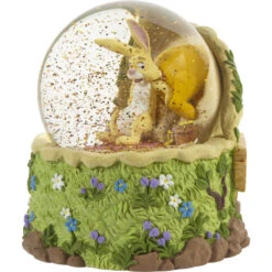 Precious Moments Disney Winnie The Pooh Don't Feed The Bear Musical Snow Globe -Home Improvement Store Precious Moments Winnie the Pooh Musical Snow Globe 203704 03