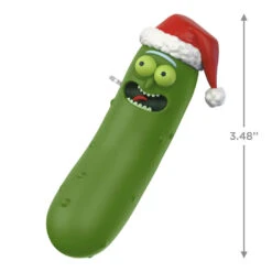 Hallmark Rick And Morty Merry Rickmas! Ornament 10 Hallmark Rick And Morty Merry Rickmas! Ornament -Home Improvement Store Rick and Morty Pickle Keepsake Ornament 1799QXI6087 03