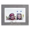 Malden Sisters Gray Distressed Wood Picture Frame, 4x6/5x7 -Home Improvement Store Sisters Gray Wood Matted Picture Frame 332346 01