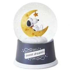 Hallmark PeanutsĀ® Snoopy Sweet Dreams Snow Globe With Light