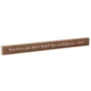 Hallmark Teachers Put Their Heart Wood Quote Sign, 23.5x2 -Home Improvement Store Teachers Put Their Heart Wood Quote Sign 1WOD3171 01