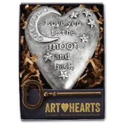 To The Moon Art Heart Sculpture, 4" 9 To The Moon Art Heart Sculpture, 4" -Home Improvement Store To the Moon Art Heart Sculpture 4 root 1003480047 1003480047 1470 4.jpg Source Image
