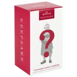 Hallmark Toymaker Santa Surprise Mystery Ornament 16 Hallmark Toymaker Santa Surprise Mystery Ornament -Home Improvement Store Toymaker Santa Holding Stocking Keepsake Ornament 1999QGO2967 06