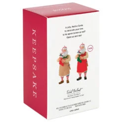 Hallmark Toymaker Santa Surprise Mystery Ornament 17 Hallmark Toymaker Santa Surprise Mystery Ornament -Home Improvement Store Toymaker Santa Holding Stocking Keepsake Ornament 1999QGO2967 07