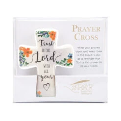 Roman Trust In The Lord Porcelain Prayer Cross -Home Improvement Store Trust in the Lord Porcelain Prayer Cross 223622 02