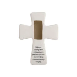 Roman Trust In The Lord Porcelain Prayer Cross -Home Improvement Store Trust in the Lord Porcelain Prayer Cross 223622 03