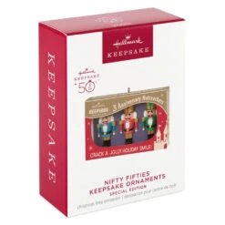 Hallmark Nifty Fifties Keepsake Ornaments Special Edition Ornament -Home Improvement Store Vintage Box of Nutcrackers Keepsake Ornament 2099QGO2819 04