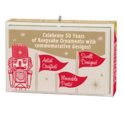 Hallmark Nifty Fifties Keepsake Ornaments Special Edition Ornament -Home Improvement Store Vintage Box of Nutcrackers Keepsake Ornament 2099QGO2819 06