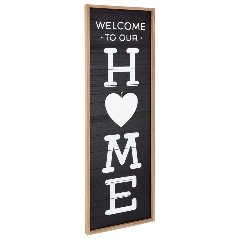 Hallmark Welcome Home Front Porch Sign With Seasonal Decorations, 16.5x47.25 4 Hallmark Welcome Home Front Porch Sign With Seasonal Decorations, 16.5x47.25 - Image 2