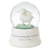 Hallmark Little Lamb Musical Snow Globe 1 Hallmark Little Lamb Musical Snow Globe -Home Improvement Store White Lamb in Flowers and Grass Water Globe 1BBY4723 01