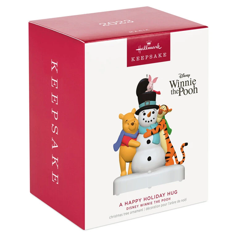 Hallmark Disney Winnie The Pooh A Happy Holiday Hug Musical Ornament 6 Hallmark Disney Winnie The Pooh A Happy Holiday Hug Musical Ornament - Image 4
