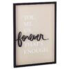 Hallmark You Me Us Forever Quote Sign, 11x16 2 Hallmark You Me Us Forever Quote Sign, 11x16 -Home Improvement Store You Me Us Forever Quote Sign 1SNN1030 01